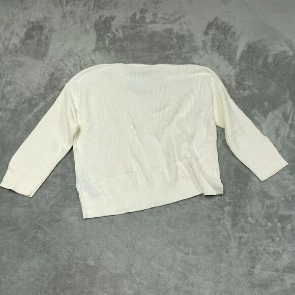 Hudson Cotton Buttondown Cardigan XXL White NWT 6531 - Picture 3 of 8